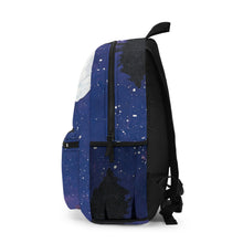 Load image into Gallery viewer, Celestial Plane Backpack with Moonlit Design
