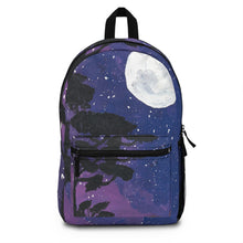 Load image into Gallery viewer, Celestial Plane Backpack with Moonlit Design
