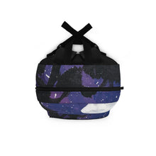 Load image into Gallery viewer, Celestial Plane Backpack with Moonlit Design
