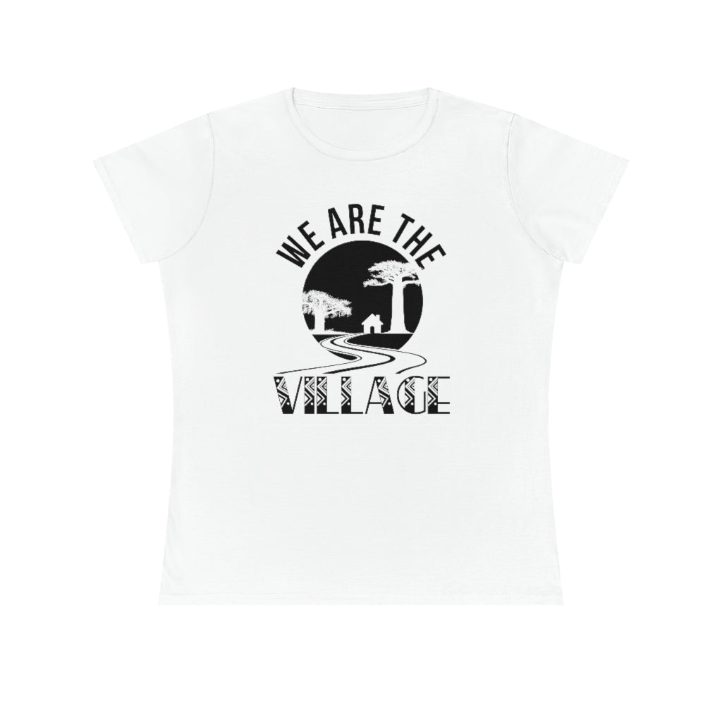 We Are The Village - Ladies Premium Cotton T-Shirt